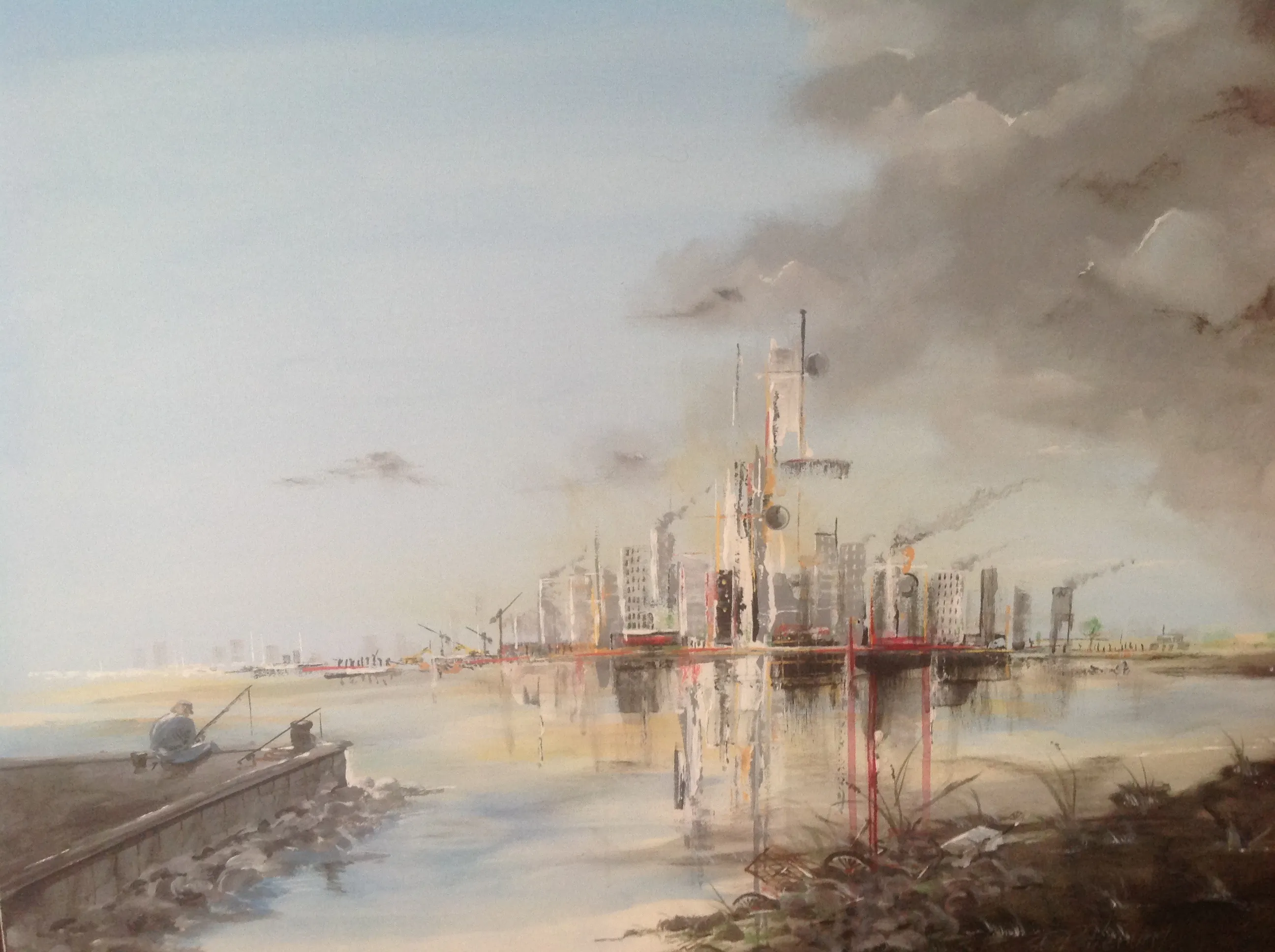 Maleri nr 141 60 cm X 80 cm